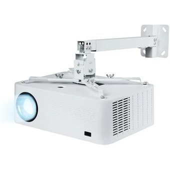 Suporte Universal Para Projetor GT, 3 Em 1 Branco - SUP-PROJ-GT