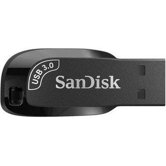 Pen Drive 64GB SanDisk Ultra Shift, USB 3.0, Preto - SDCZ410-064G-G46
