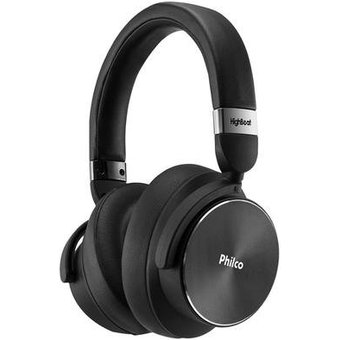 Fone de Ouvido Bluetooth Philco PFO04BTP, Bateria de Longa Duração, Microfone Integrado, Preto - PFO04BTP