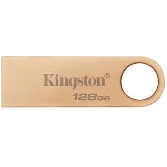 Pen Drive 128GB Kingston DataTraveler SE9 G3, USB 3.2 Gen 1, Leitura de 220MB/s, Metal - DTSE9G3/128GB