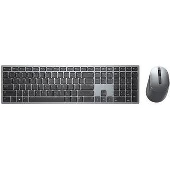 Kit Teclado e Mouse Sem Fio Dell KM7321W, 4000 DPI, 7 Botões, Wireless, Cinza - KM7321W