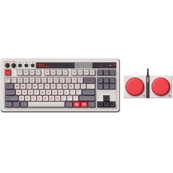 Teclado Mecânico 8BitDo N Edition, Bluetooth, 2.4G, USB-C - 85HA02