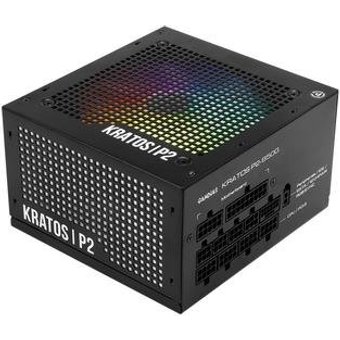 Fonte Gamdias Kratos P2 850, 850W, ARGB, 80 Plus Gold, Sem Cabo, Perto - KRATOS P2-850G L.A