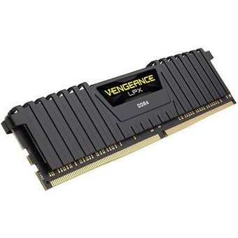 Memória RAM Corsair Vengeance LPX 16GB, 2400MHz, DDR4, CL14, Preto - CMK16GX4M1A2400C14