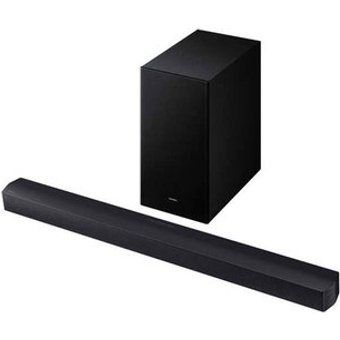 Soundbar Samsung HW-B450F 2.1 Canais, com Subwoofer, Dolby Audio, Bluetooth, Preta - HW-B450F/ZD