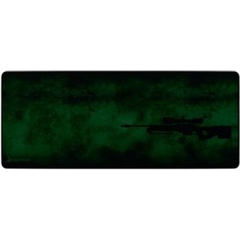 Mousepad Gamer Rise Mode Speed, Sniper PRO, Estendido 900x400mm, Verde, Borda Costurada - RG-MPP-06-SNP