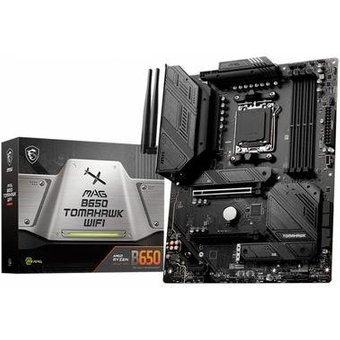 Placa-Mãe B650 MSI MAG Tomahawk Wi-Fi, AMD AM5, ATX, DDR5, Preto - MAG B650 TOMAHAWK WIFI
