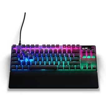 Teclado Gamer Steelseries APEX PRO TKL, RGB, USB-C, Preto - 64856