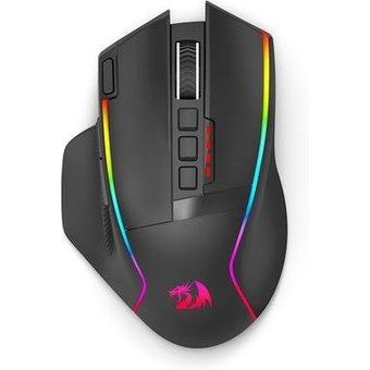 Mouse Gamer Redragon Swain, RGB, 16000 DPI, 9 Botões, Preto - M915RGB-WL