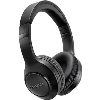 Headphone AIWA, Bluetooth 5.4, Cancelamento de Ruído ANC, Preto - AWS-HP-04-B