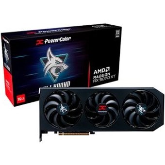 Placa de Vídeo PowerColor Hellhound AMD Radeon RX 9070 XT 16GB GDDR6 - RX9070XT 16G-L/OC