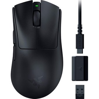 Mouse Gamer Sem Fio Razer DeathAdder V3 HyperSpeed, 30000 DPI, Preto - RZ01-05140100-R3U1