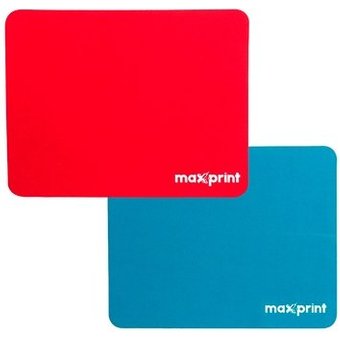 Mousepad Maxprint, Pequeno, Vermelho + Mousepad Maxprint, Pequeno, Azul