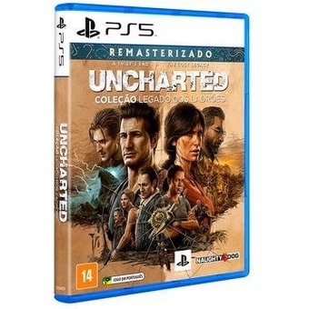Jogo Uncharted: Coleção Legado dos Ladrões, PS5