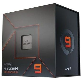 Processador AMD Ryzen 9 7900X, 4.7GHz (5.6GHz Max Turbo), Cache 76MB, 12 Núcleos, 24 Threads, AM5, Com Vídeo Integrado - 100-100000589WOF