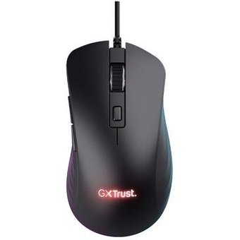 Mouse Gamer GXTrust 924 Ybar+, Iluminação RGB, 6 Botões, 25600 DPI, USB, Preto - 24890