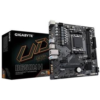 Placa-Mãe Gigabyte B650M H, AMD, Micro ATX, Preto - B650M H