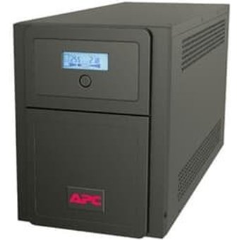 Nobreak Easy UPS da APC, Senoidal, 3 kVA, torre, 220 V, 6 Tomadas NBR 14136, Slot para cartão + Contato Seco, AVR, LCD - SMV3000CAI-BR