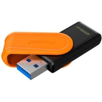 Pen Drive 256GB Kingston DataTraveler Exodia S, USB 3.2, Laranja - DTXS/256GB