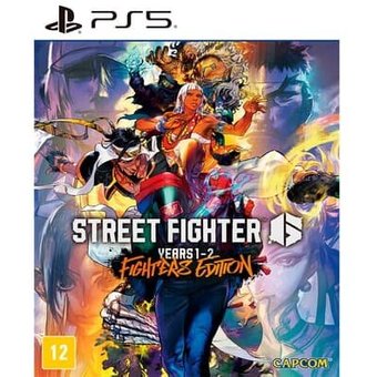 Jogo STREET FIGHTER 6 YEARS 1, 2 FIGHTERS EDITION, PS5 - CP000030PS5