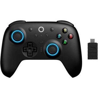 Controle Wireless 8BitDo Ultimate 2, Efeito Hall, 2.4G, com Dock, p/ PC e Android, Preto - 81HE02