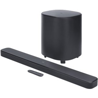 Soundbar JBL Bar 500, Bluetooth, 290W, com Subwoofer, 5.1 Canais, Dolby Atmos, Preta - JBLBAR500M2BLKBR
