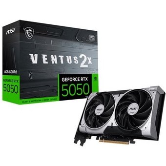 Placa de Vídeo MSI GeForce RTX5050 8GB GDDR6 128BITS VENTUS 2X OC 912-V538-010