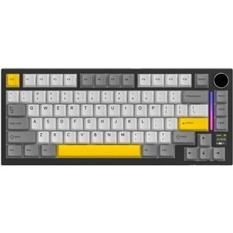 Teclado Mecânico Sem Fio Attack Shark X820 Ultra, RGB, Switch Shark, Star Black - X820 ULTRA Star Black