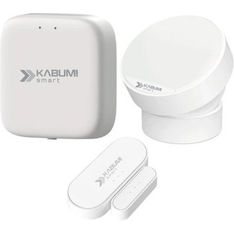 Kit sensoriamento + Zigbee - HUB Gateway Zigbee KaBuM! Smart + Sensor de Abertura KABUM! smart Percepta + Sensor de Movimento KABUM! smart Percepta