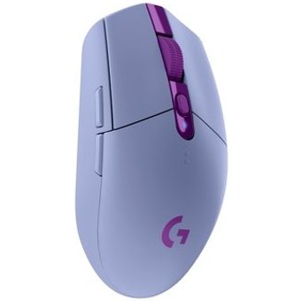 Mouse Gamer Sem Fio Logitech G305 Lightspeed, 6 Botões, 12.000 DPI, Lilás - 910-006021