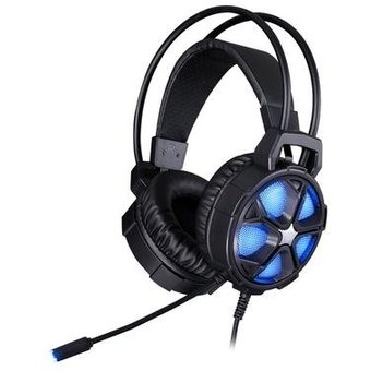 Headset Gamer HP H400, Conexão P2 e USB, Driver de 50mm, Preto - 7JH34AA