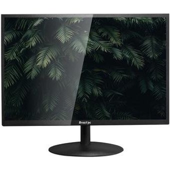 Monitor Brazil PC 19", HD, 60Hz, 5ms, VA, HDMI e VGA, Ajuste de Ângulo, Preto - BPC-19WE02-B