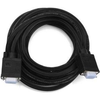 Cabo VGA SVGA PlusCable, 5 Metros, Preto - PC-MON5002