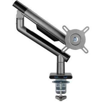 Suporte Articulado PCYES para Monitor 17 a 32, Vesa, USB, Cinza - SM-049C
