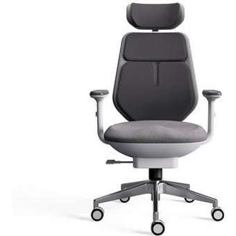 Cadeira Office PCYES Backrobo Sublime, Até 120Kg, Ajuste de Ângulo, Aquecimento Lombar, Branco - PCYBRWT