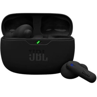 Fone de Ouvido Sem Fio JBL Beam 2, Cancelamento de Ruído, IP54, Até 40 Horas de Bateria, Bluetooth, Preto - JBLWBEAM2BLK