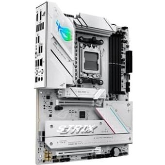 Placa Mãe ASUS ROG STRIX B850-A GAMING WIFI, AMD AM5 , ATX, DDR5, Wi-fi 7, Bluetooth, Branco - ROG STRIX B850-A GAMING WIFI