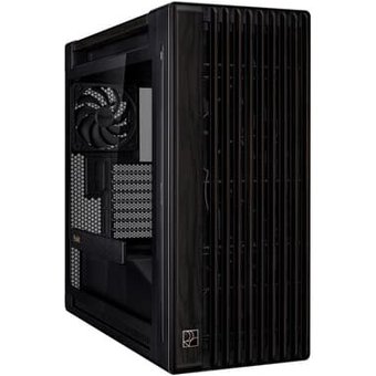 Gabinete ASUS PROART WOOD EDITION PA602, Mid Tower, E-ATX, Lateral em Vidro Temperado, Preto - 90DC00J0-B00010