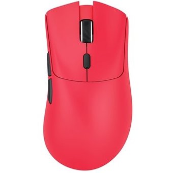 Mouse Gamer sem Fio Attack Shark R1 Ultraleve e design Ergonômico, Tri-Mode, 18.000 DPI, Sensor Óptico PAW3311, 6 Botões - Vermelho