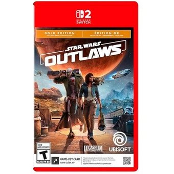 Jogo Star Wars Outlaws Gold Edition, Nintendo Switch 2 - UB000080NSW