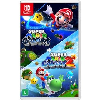 Jogo SUPER MARIO GALAXY + SUPER MARIO GALAXY 2, Nintendo Switch - NT000059NSW