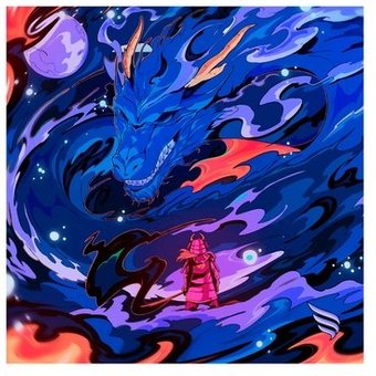 Mousepad Gamer Fallen Spirit Dragon, Grande, Speed++, 450x450mm - MP04051