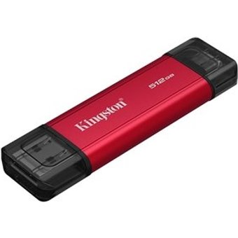 SSD Kingston Portátil, 512GB, Portátil, USB 3.2 Gen 2, Leitura: 1050 MB/s, Gravação: 950 MB/s - SPSD/512GB