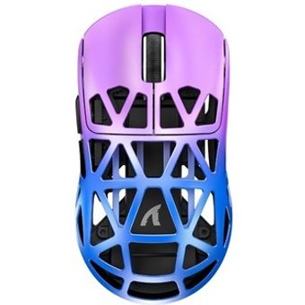 Mouse Gamer Sem Fio Attack Shark R2 Magnesium, 42000 DPI, Liga de Magnésio, Switch Óptico, Tri-Mode Wireless Bluetooth USB-C, Roxo - R2