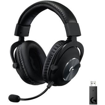 Headset Gamer Sem Fio Logitech G PRO X Wireless LIGHTSPEED 7.1 Dolby Surround, Blue VOICE, Drivers PRO-G 50 mm - 981-000906