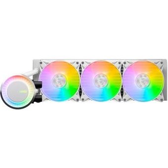 Water Cooler MSI Mag Coreliquid E360, ARGB, 360mm, AMD/Intel, Branco - MAG CORELIQUID E360 WHITE