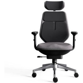 Cadeira Office PCYES Backrobo Sublime, Até 120Kg, Ajuste de Ângulo, Aquecimento Lombar, Preto - PCYBRBL