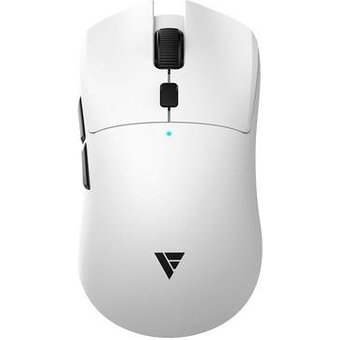 Mouse Gamer Force One Hoku Pro-wh, 26.000 DPI, 4 Switchs Alternáveis, Dual Mode Wireless ou Wired USB-C, Recarregável, Branco - FR.MO.HK.02