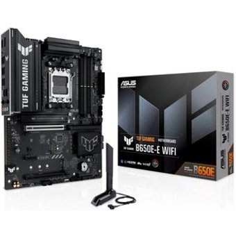 Placa Mãe ASUS TUF B650E-E, AMD AM5 , ATX, DDR5, Wifi 6E, Bluetooth, Preto - 90MB1LT0