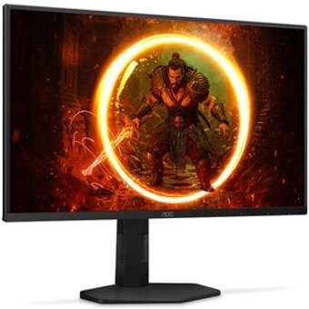 Monitor Gamer AOC 24.5", Full HD, 310Hz, 0.3ms, Fast IPS, G-Sync, HDR 400, Altura Ajustável, Preto - 25G4S/P